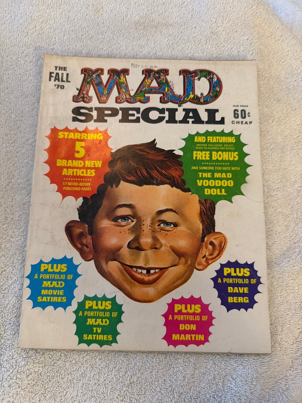 MAD Special Fall 1970 Don Martin Dave Berg Voodoo Doll Vintage Humor Comic